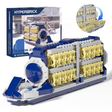 Imagem de Conjunto de construção HyperBrick Droid Army com 33 Battle Droids de 6