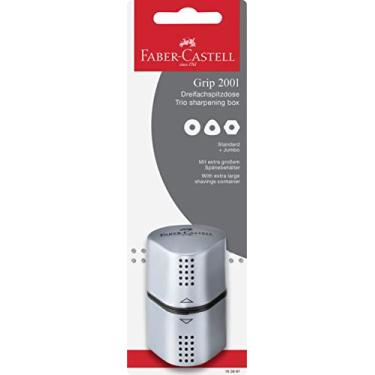 Imagem de Faber-Castell Apontador de lápis Grip Trio: prata