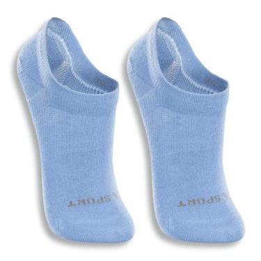 Imagem de Meia Lupo Sapatilha Invisivel Infantil 2170-088 C/2, Rosa, Rosa, 30-36