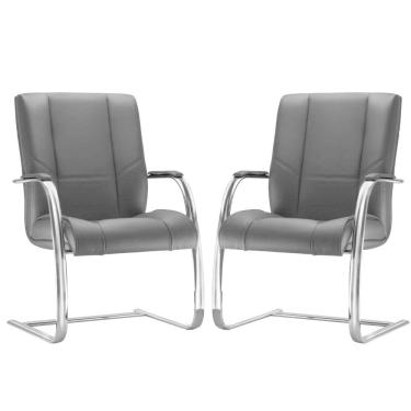 Imagem de Kit 02 Cadeiras De Escritório Executiva New Onix F02 Preto