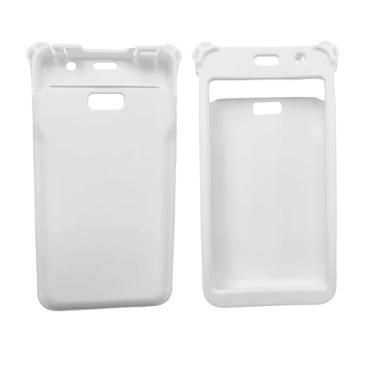 Imagem de AudioPartner Capa protetora de silicone macio antiqueda durável para terminal Pax A77 POS portátil (branca)