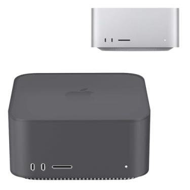 Imagem de Capa para Apple Mac Studio, NOUKAJU Capa protetora de material de silicone, à prova de quedas, à prova de arranhões, à prova de choque, à prova de poeira, capa protetora para Mac Studio 2025 novo