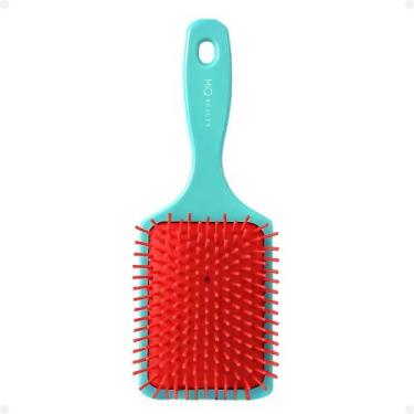 Imagem de Escova Raquete Grande Mq Beauty Macarron Collection Verde Água - MQ HA