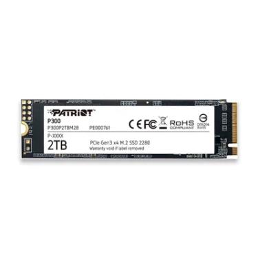 Imagem de SSD Patriot P300, 2tb, M.2 Nvme 1.3, Leituras: 2100mb/s E Gravações: 1650mb/s - P300p2tbm28