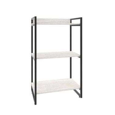 Imagem de Estante Kuadra 60x40x104cm Com 03 Prateleiras Snow /