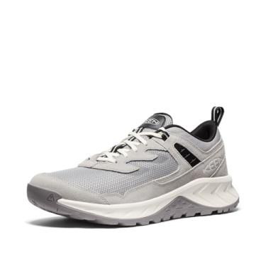 Imagem de KEEN Couro masculino Hightrail Vent de altura baixa, durável, leve e respirável, Liga metálica/vapor, 40