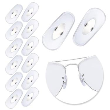 Imagem de Glintbay 6 pares de protetores de nariz para RayBan RB3025/RB3044/RB3261/RB3445/RB3478/RB3483/RB3506/RB3519/RB3516/RB3293/RB3267/RB3362/RB3016/RB3026/RB34900 Óculos de sol /RB3522/RB4263/RB3364/RB3498