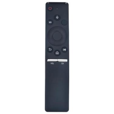 Imagem de Controle remoto de substituição por voz BN59-01266A com microfone adequado para Samsung Smart TV UN65MU6300F UN43MU6300F QN43Q60RAFXZA UN55MU800D UN65MU650D QN49Q60RAFXZA N75Q9FAMFXZA UN40MU63000D