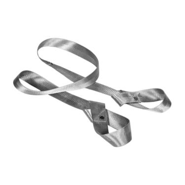 Imagem de Dynwave Alça de transporte para tapete de ioga, alça portátil para mulheres, acessório de ioga, tipoia ajustável, Prata