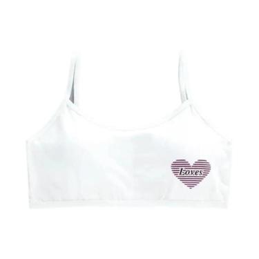 Imagem de Sutiã De Treinamento De Algodão Para Meninas Adolescentes, Roupa Íntim