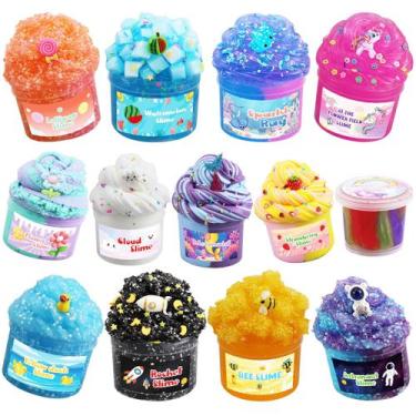 Imagem de Kit Slime GHFEOOHN, pacote com 13 unidades DIY Butter Slime para crian