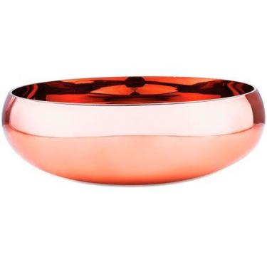 Imagem de Centro de mesa em vidro rose 29x11 cm - MART