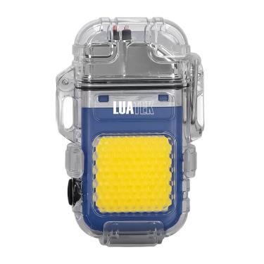 Imagem de Isqueiro de Plasma com Lanterna [Azul]