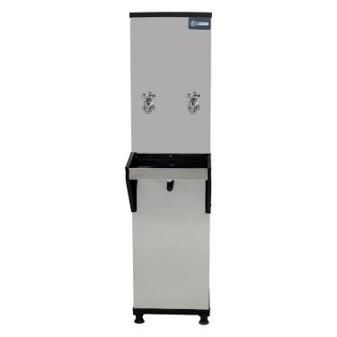 Imagem de Bebedouro Industrial Coluna Knox 25L 2 Torneiras Geladas Inox 127V (KX02-C 2T)