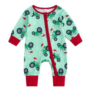 Imagem de Macacão Karwuiio Baby Western Clothes de 0 a 3 meses