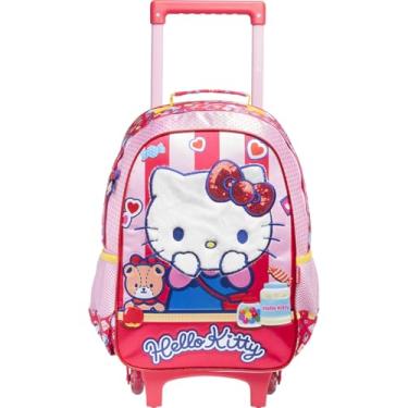 Imagem de Mochila Infantil com Rodinha, Xeryus, Hello Kitty R