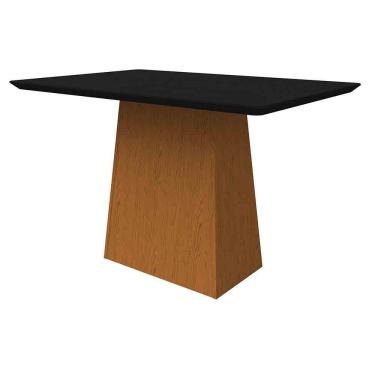 Imagem de Mesa Bárbara 120X80Cm - Ypê/Preto
