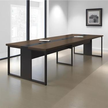 Imagem de Mesa Reunião Grande 8 Lugares 3,60m Freijó Preto