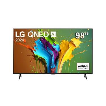 Imagem de Smart TV 98" Ultra HD 4K QNED LG Gigante 98QNED89T, Processador a8 AI, Painel 120Hz, Quantum Dot Nanocell, FreeSync e webOS 24