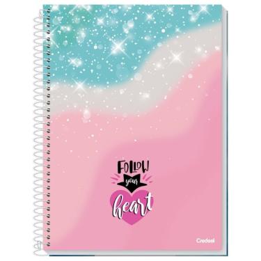 Imagem de Caderno Espiral Universitário Capa Dura 1 Matéria 80 Folhas Moments Credeal Estampa 1