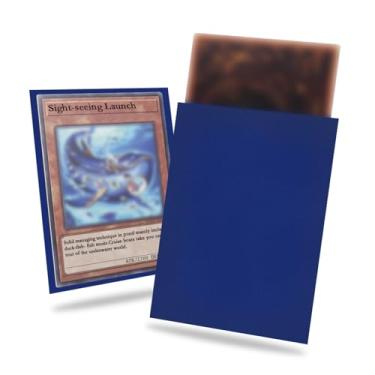 Imagem de Night Blue Yu-gi-oh Card Sleeve 200 Pack, Japanese Small Card Sleeves Photocard Sleeves, Back Textured Perfect Shuffling, Protect Your Japanese Sized Trading Cards Kpop Photocard Never Tear