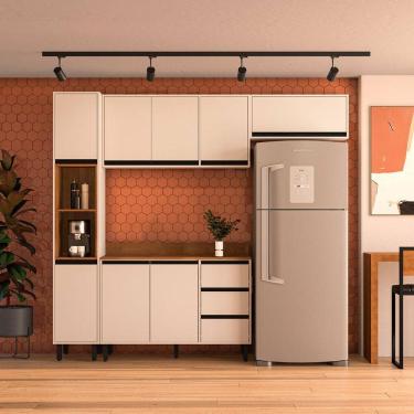 Imagem de Cozinha Modulada 4 Pecas com Tampo Koya Politorno