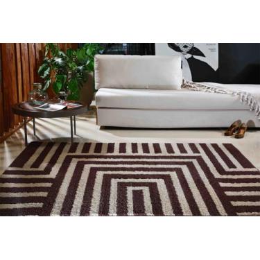 Imagem de Tapete art 2,00 x 2,50 pelo curto macio moderno comercio 100% antiderr