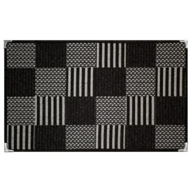 Imagem de Tapete 0,50x0,80 tapetinho capacho sisal lancer não escorrega moderno 