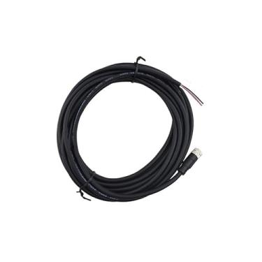 Imagem de Cabo conector de linha de PVC de 5 m M8 plugue à prova d'água macho e fêmea reto 3 pinos 4 pinos (fêmea de 4 pinos 5 m)