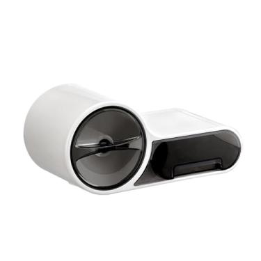 Imagem de x3anggyt5 Capa de caixa de lenços com gaveta de armazenamento para sala de estar em casa caixa de gaveta de papel toalha de papel suporte para caixa de lenços