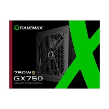 Imagem de Fonte ATX Gamemax Gx750, 750W, 80 Plus Gold, Full Modular, Pfc Ativo, Black - Gx750mbkv1s7710br