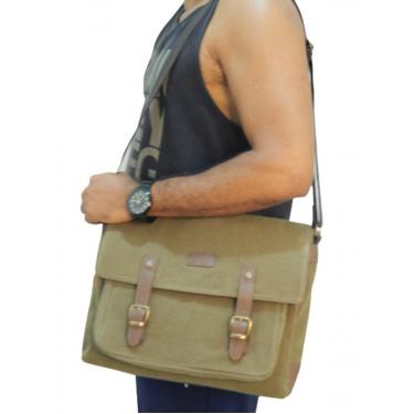 Imagem de Bolsa Carteiro de Lona Lumi Zup