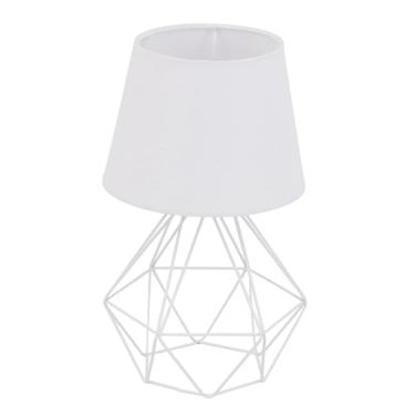 Imagem de Abajur Aramado Diamante Branco/Branco