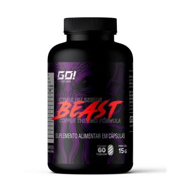 Imagem de Termogênico Beast Coffee 60 Cápsulas  –  GO NUTRITION-Unissex