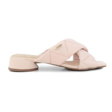Imagem de Tamanco Feminino Bottero Couro Summer Rosa Pele - 356803-Feminino