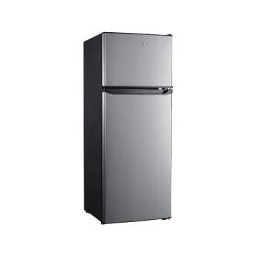 Imagem de Geladeira Refrigerador HQ Defrost 230 Litros Preto/Inox HQ-230RDF 220V