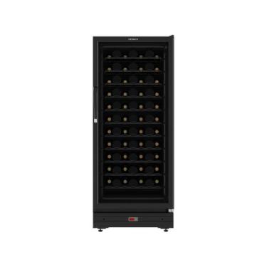 Imagem de Adega 285 para 83 Garrafas Preto Fosco - Venax, Preto, 110V
