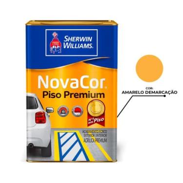 Imagem de Tinta Acrílica CORES Novacor Piso Premium 18 Litros Sherwin Williams, 