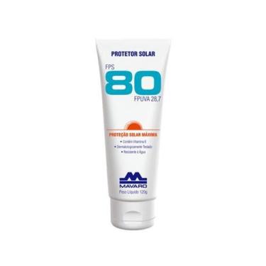 Imagem de Protetor Solar FPS 80 - 120ml - FPUVA 28,7 - Mavaro
