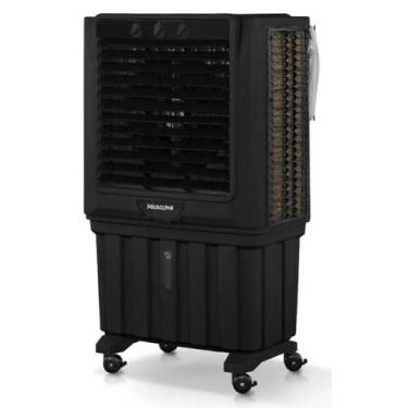Imagem de Climatizador Evaporativo Portátil 70l Vazão De 6.000m³h PRETO - Pólo C