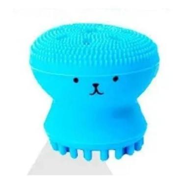 Imagem de Esponja De Limpeza Facial Polvo Azul