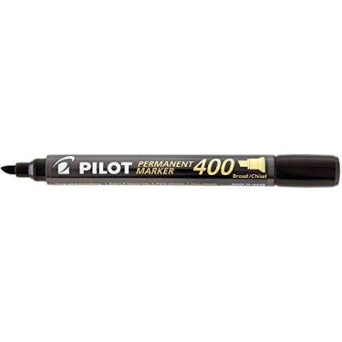 Imagem de Pincel Marcador Permanente Sca 400 Ponta Chanfrada Preta - PILOT