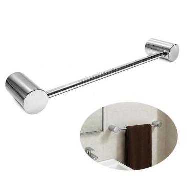 Imagem de Toalheiro Porta Tolha de Rosto 30cm Banheiro Inox 304 Linha Paris Ref.