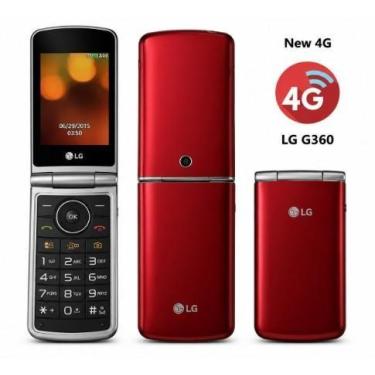 Imagem de Celular g360 dual sim flip g360 para idosos celular flip 360 facil man