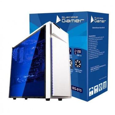 Imagem de Gabinete Gamer Bluecase USB 3.0 Branco BG-015