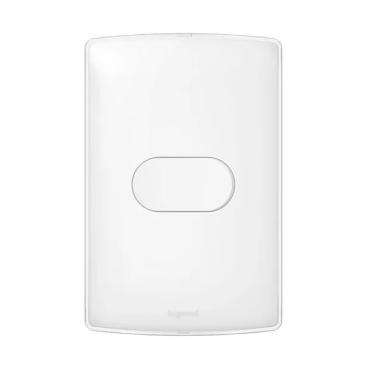 Imagem de Placa 1 Posto 2x4 Horizontal Branco Nereya Sugar Gloss Cod.663213 - Pial