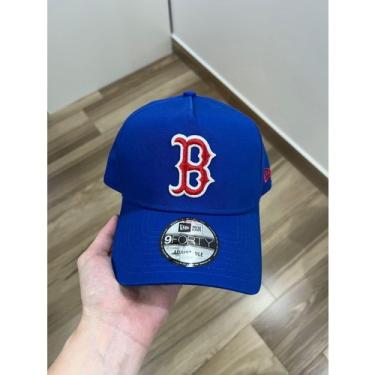 Imagem de Boné NewEra 940 Aba Curva Boston Red Sox Azul Snapback