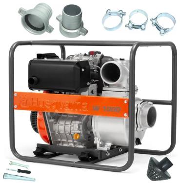 Imagem de Motobomba Diesel Husqvarna W100d 418cc 9,5hp 4 Pol 92000l/h