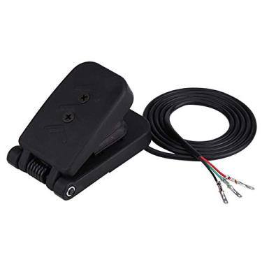 Imagem de Suuonee Pedal de freio, pedal de freio universal de plástico ATV acelerador de pedal de controle de velocidade pedal de freio de bicicleta eletrônica Kart capas de pedal de freio trava de pedal de