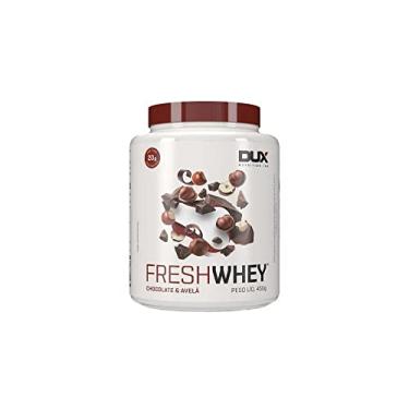 Imagem de Suplemento em Pó Fresh Whey 3w Conc. Isolado Hidrolisado Chocolate belga e Avela 450g - Dux Nutrition